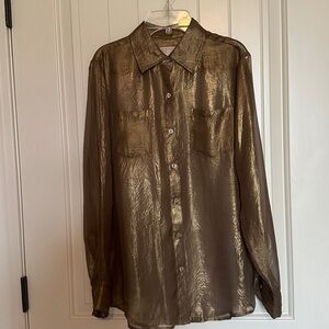 Michael Kors Gold Top